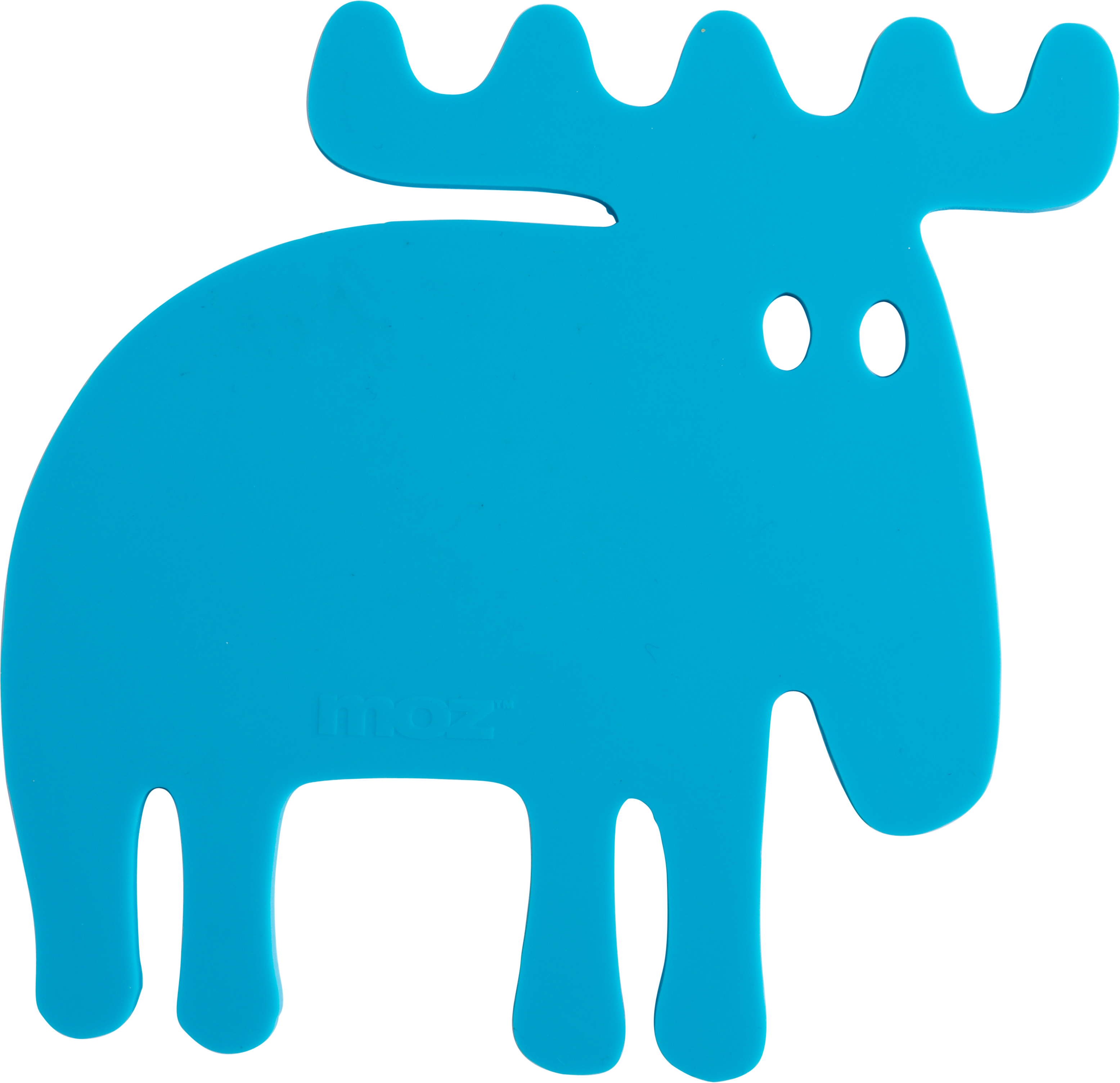 SILICONE TRIVETS MOOSE  - 4