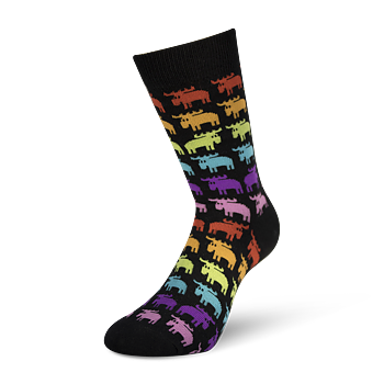 SOCKS MOOSE MULTI 41-45