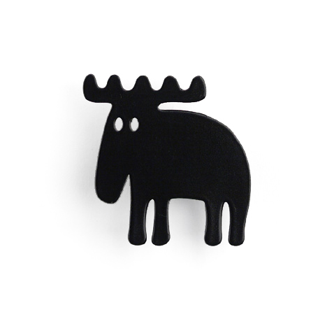 MAGNET A ÄLG SVART