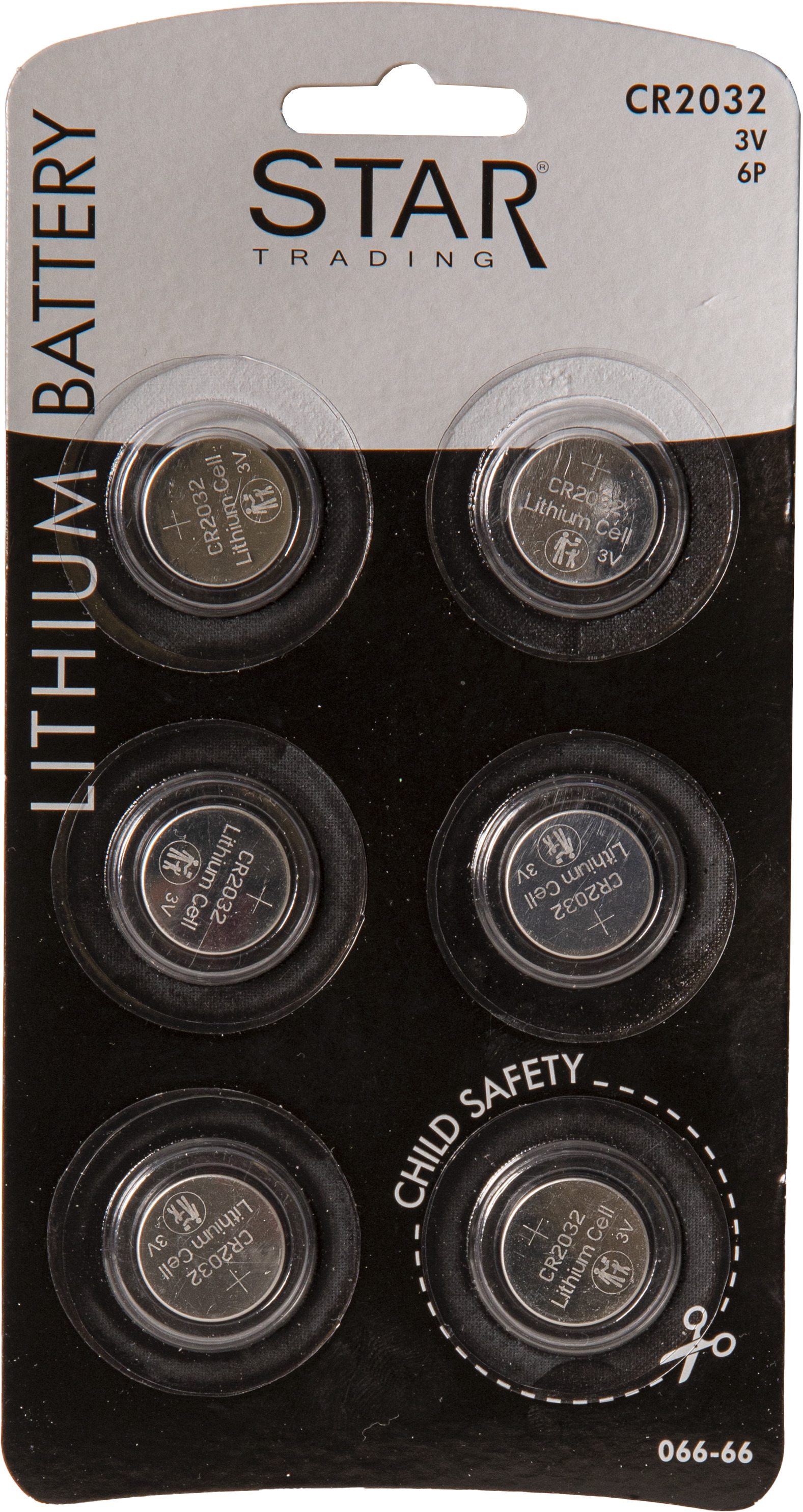 6-pack CR2032 Batteri - 2