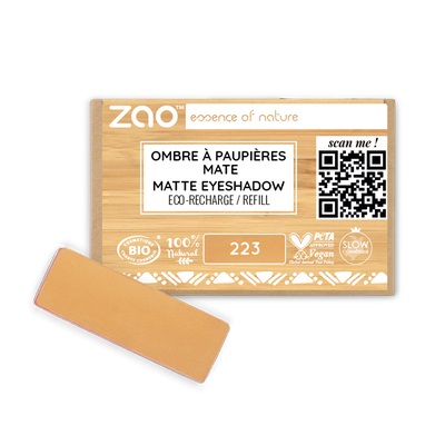 ZAO Refill Rectangle Eye Shadow 223 Camel