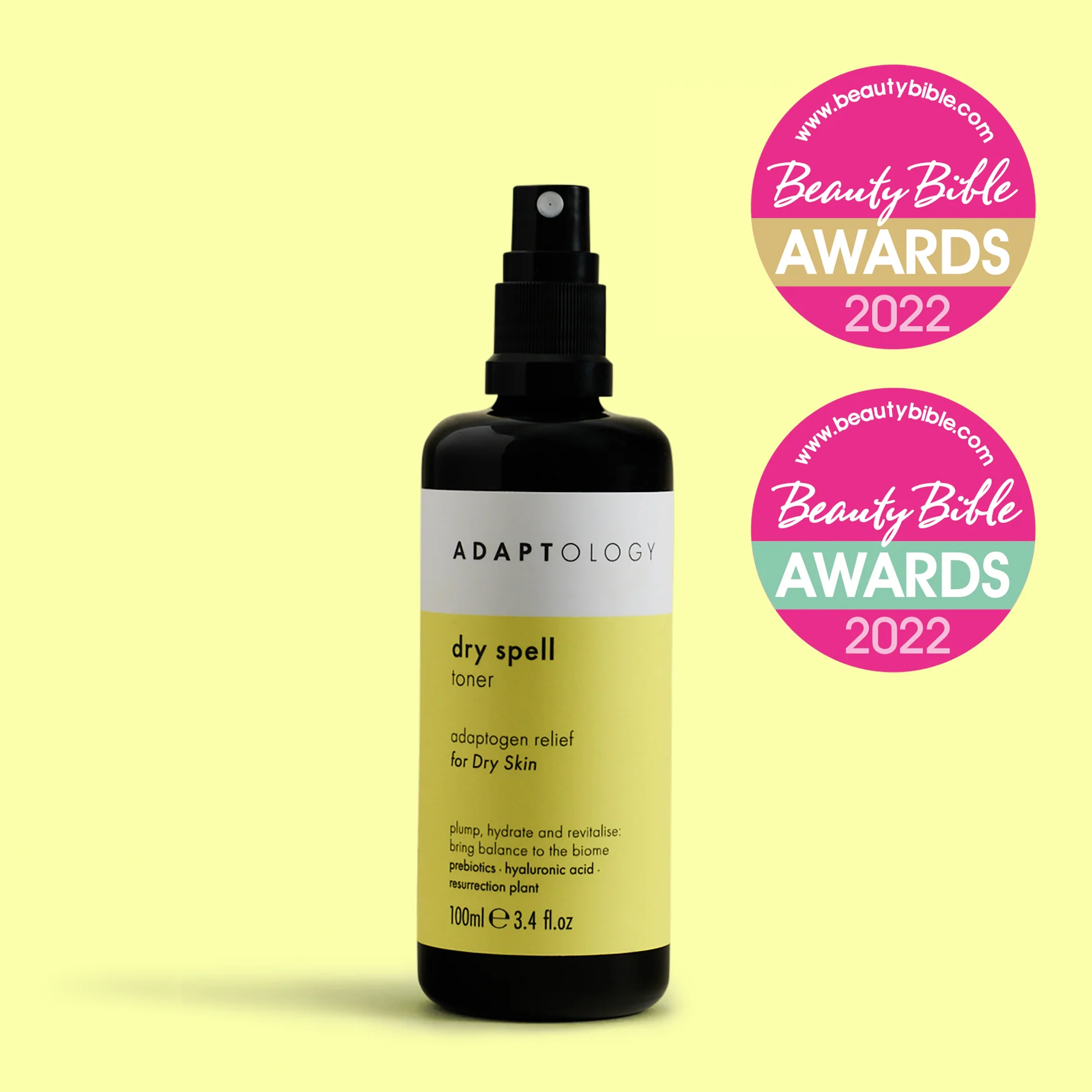 ADAPTOLOGY DRY SPELL TONER 100ml | Den ultimate fuktighetstoner til tørr hud - 6