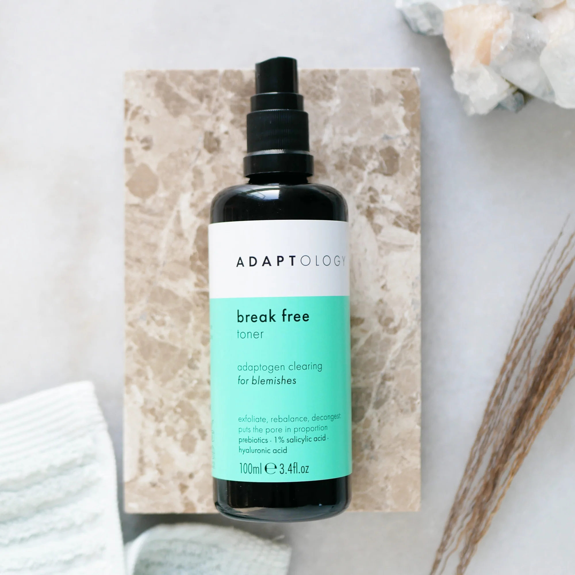 ADAPTOLOGY BREAK FREE TONER 100ml | Balanserende toner med prebiotika - 6