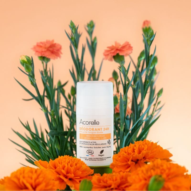 Acorelle 24h Long Lasting Roll-on Deodorant Floral Softness - Ylang & Jasmin 50ml - 3