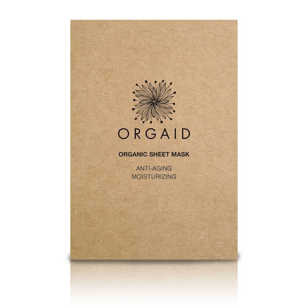 ORGAID Anti-Aging & Moisturizing Organic Sheet Mask (1 stk.)
