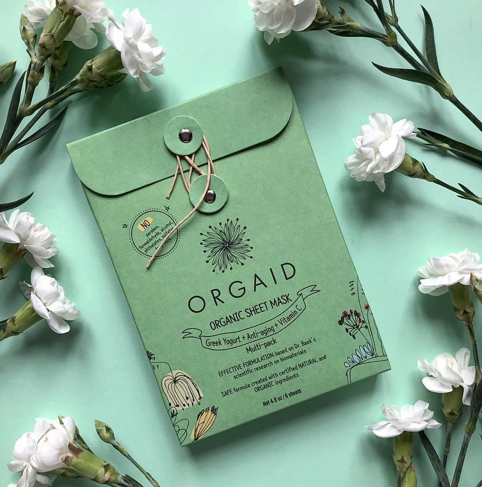 ORGAID Organic Sheet Mask Multi-pack (6 stk. / 2 av hver) - 4