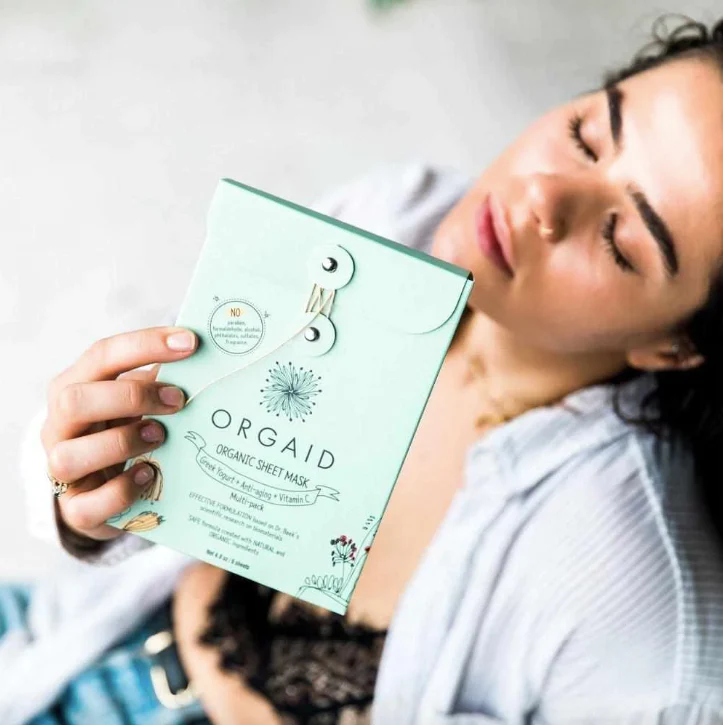 ORGAID Organic Sheet Mask Multi-pack (6 stk. / 2 av hver) - 2