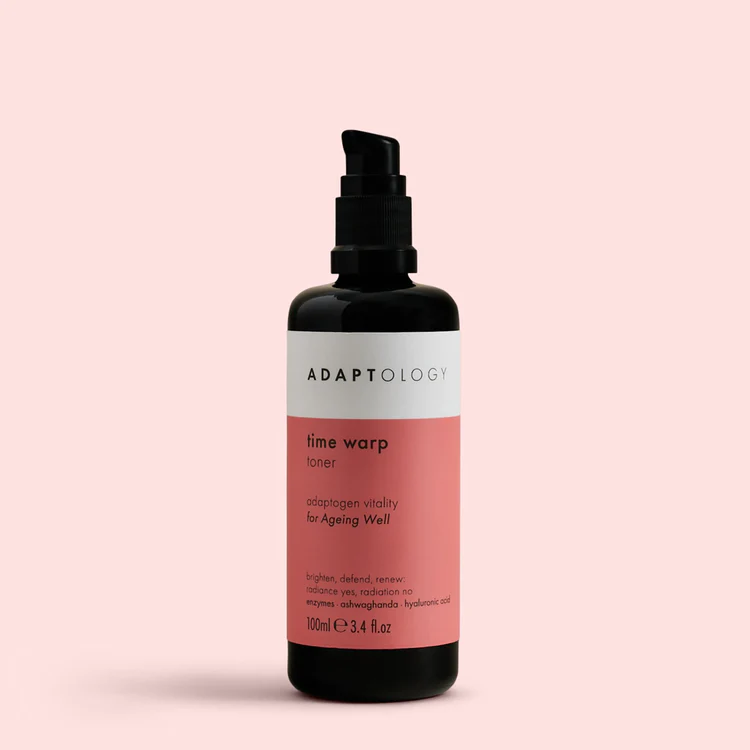 ADAPTOLOGY TIME WARP TONER 100ml | Fornyende fukttoner til moden hud - 7