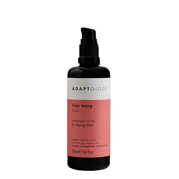ADAPTOLOGY TIME WARP TONER 100ml | Fornyende fukttoner til moden hud