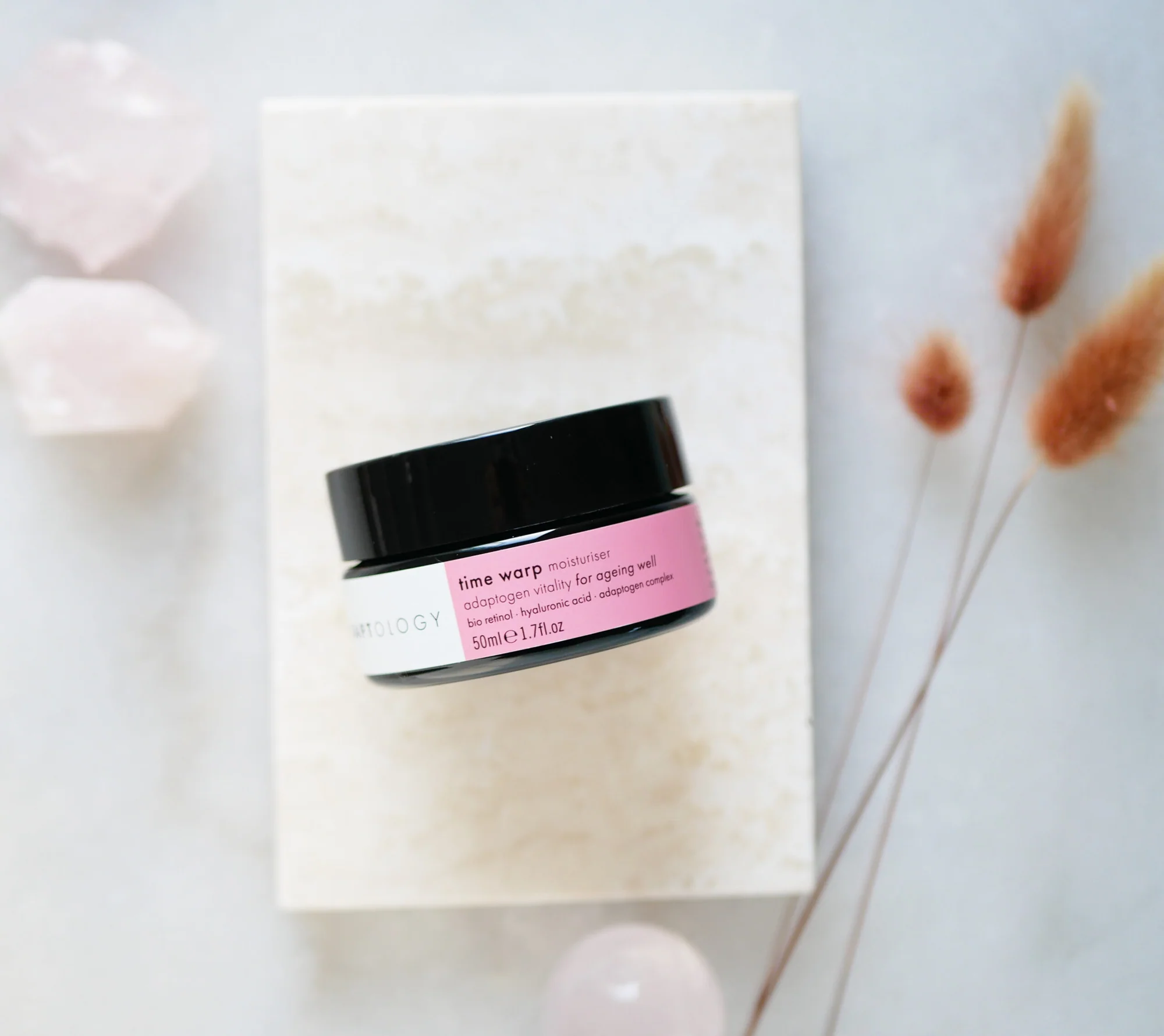ADAPTOLOGY TIME WARP MOISTURISER 50ml | Skjønn alt-i-én anti-age fuktighetskrem - 5