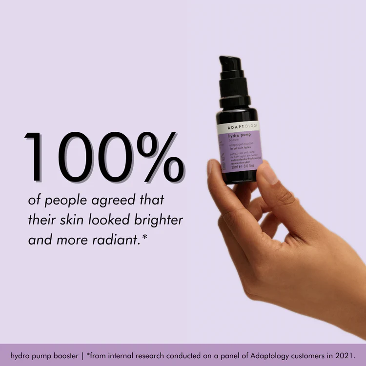 ADAPTOLOGY HYDRO PUMP BOOSTER 20ml | Dyptvirkende fuktighetsgivende  hyaluronserum - 2
