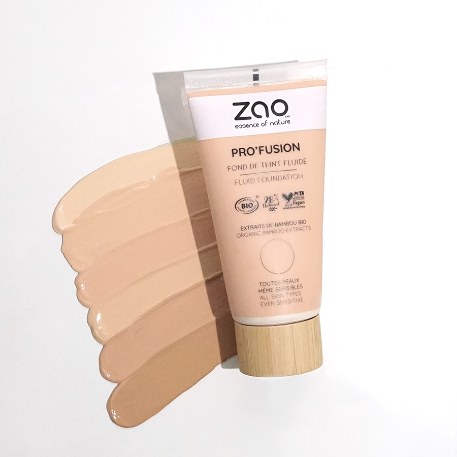 ZAO Pro'Fusion Fluid Foundation 856 Hazelnut-tan - 2