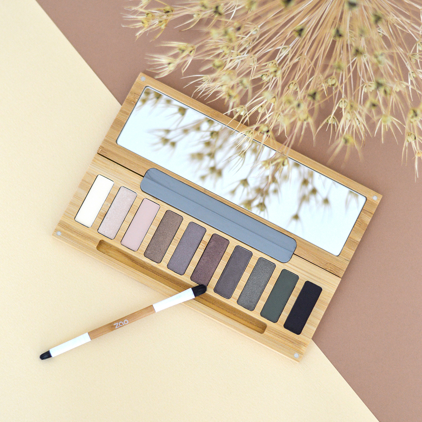 ZAO Matte & Pearly Eyeshadow Palette - 2