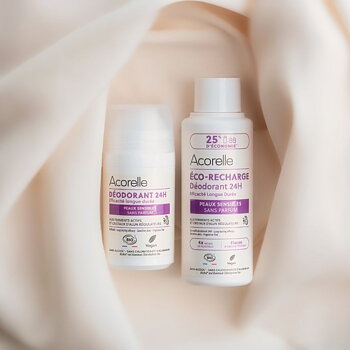 Acorelle 24h Long Lasting ECO-REFILL Deodorant Sensitive Skin - Fragrance free 100ml