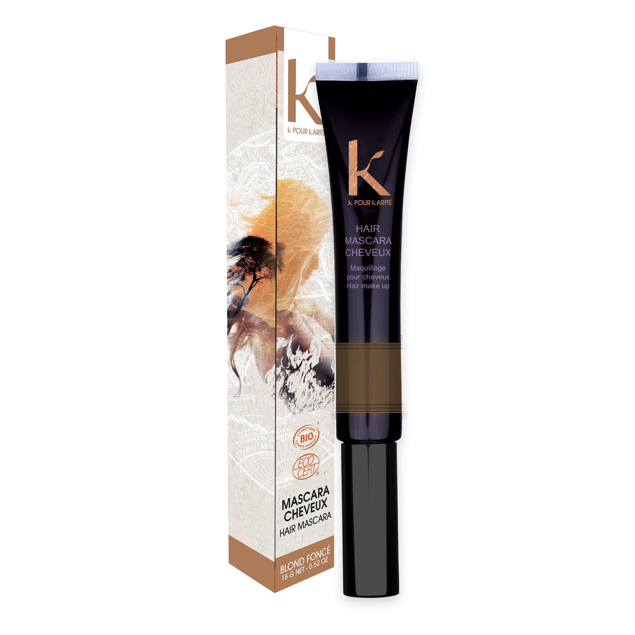 K pour Karité Hair Mascara Dark Blond 6
