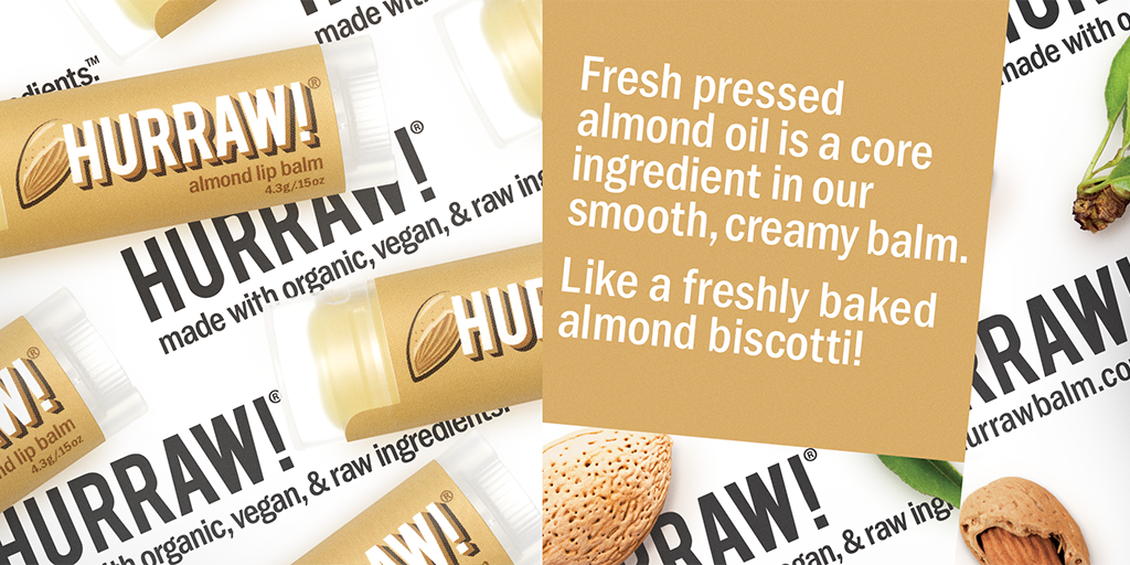 HURRAW! Almond Lip Balm - 2