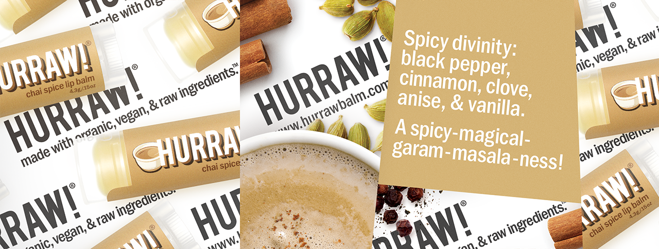 HURRAW! Chai Spice Lip Balm - 2