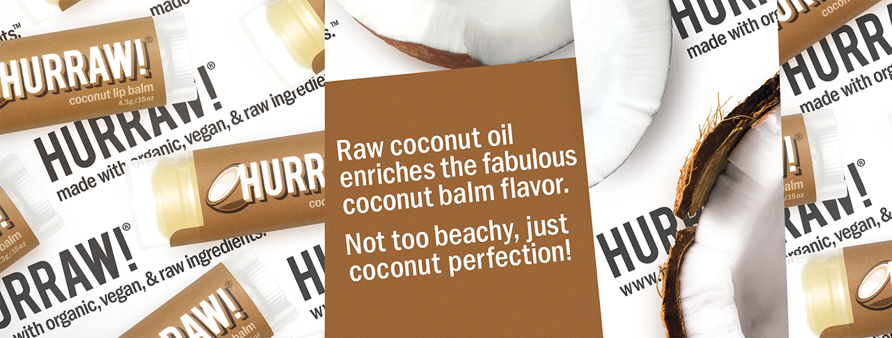 HURRAW! Coconut Lip Balm - 2