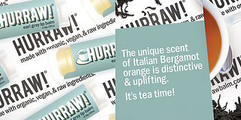 HURRAW! Earl Grey Lip Balm