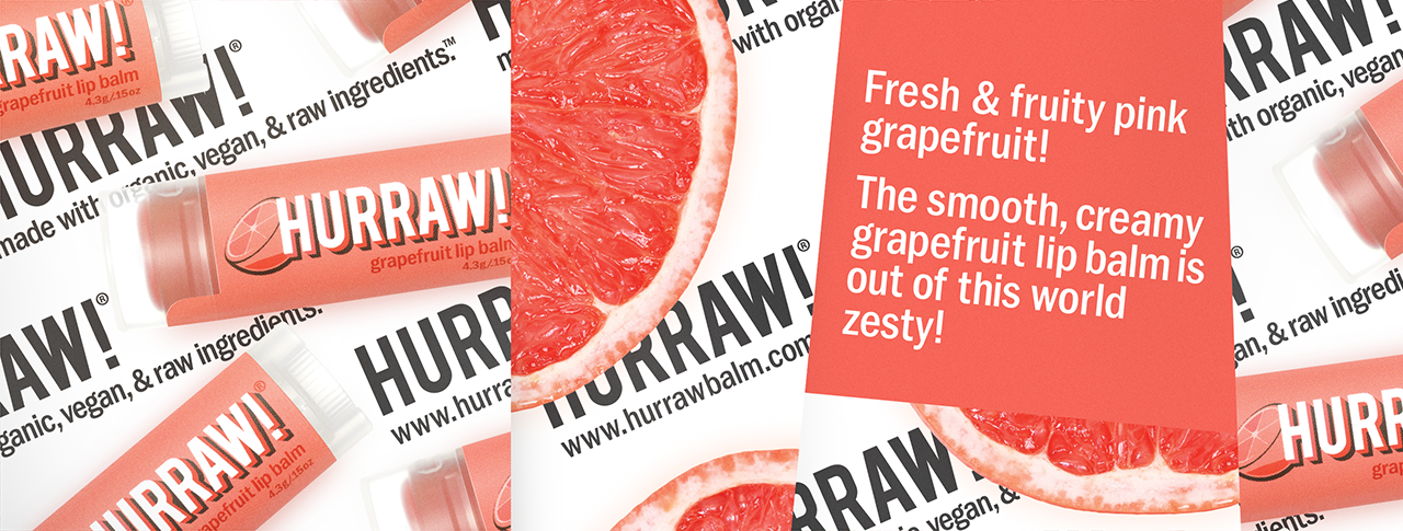 HURRAW! Grapefruit Lip Balm - 2