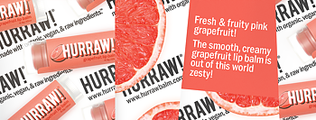 HURRAW! Grapefruit Lip Balm