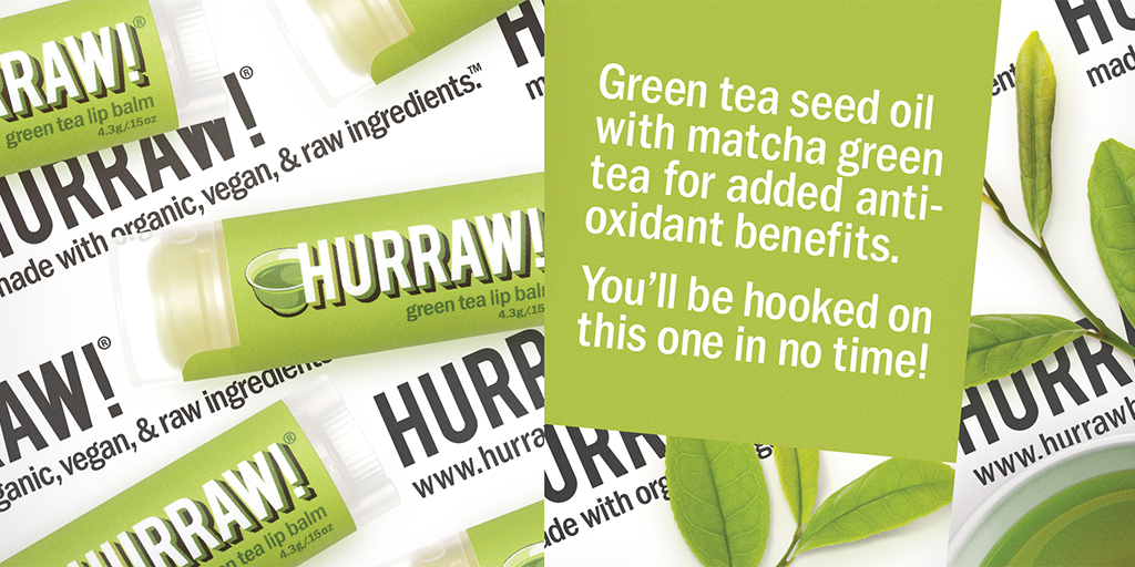 HURRAW! Green Tea Lip Balm - 2