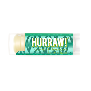 HURRAW! Pitta Lip Balm  coconut mint lemongrass