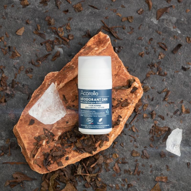 Acorelle 24h Long Lasting Roll-on Deodorant for Men - Bergamot & Vetiver 50ml - 2