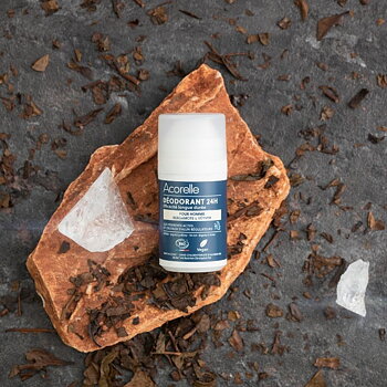 Acorelle 24h Long Lasting Roll-on Deodorant for Men - Bergamot & Vetiver 50ml