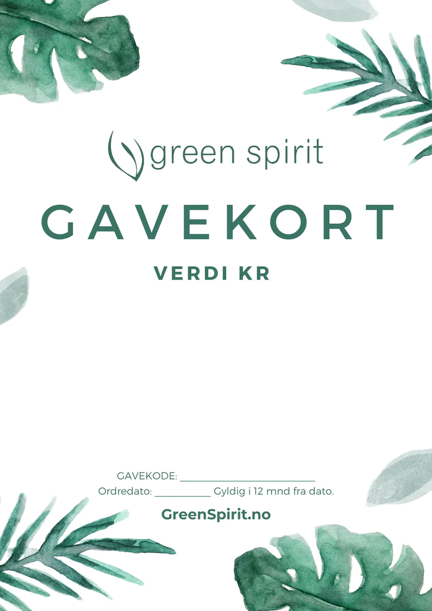 Green Spirit Gavekort Kr 200,- - 2