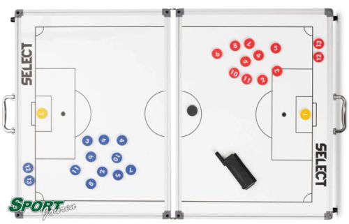 Taktiktavla fotboll vikbar - Select