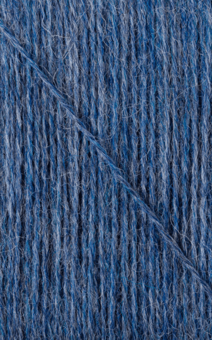 02137 Mörk Jeans melerat, Stoppgarn