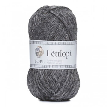 10058 Dark Grey, Lettlopi