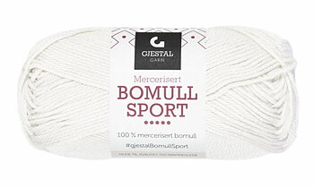 302 Vit, Bomull Sport