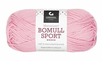 323 Ljusrosa, Bomull Sport
