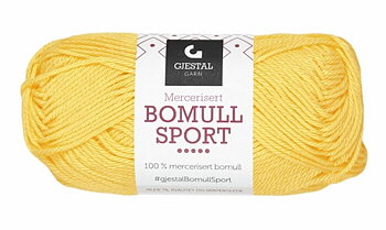 357 Gul, Bomull Sport