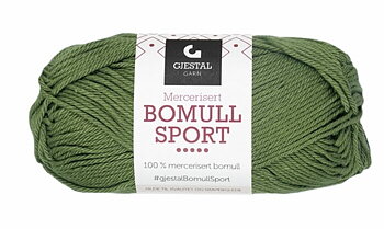 365 Olivgrön, Bomull Sport