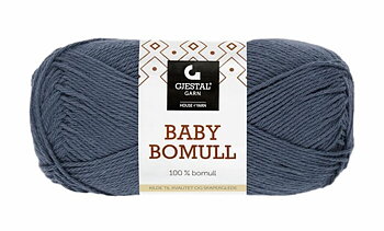 509 Mörk Gråblå, Baby Bomull