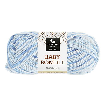 522 Blåmelerad, Baby Bomull