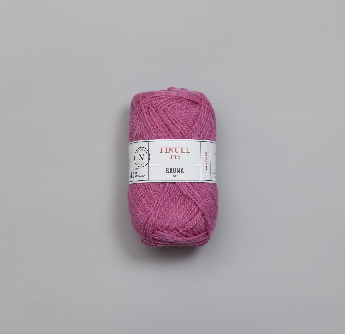 465 Mörk rosa Finull