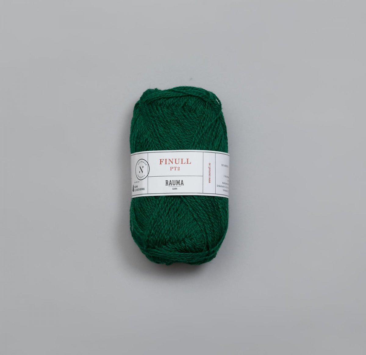 494 Mörk grön Finull