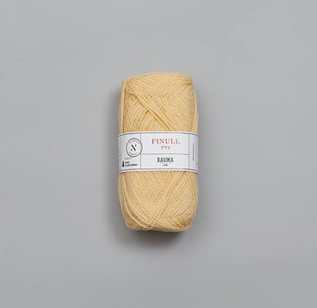 4986 Ljus honungsgul Finull