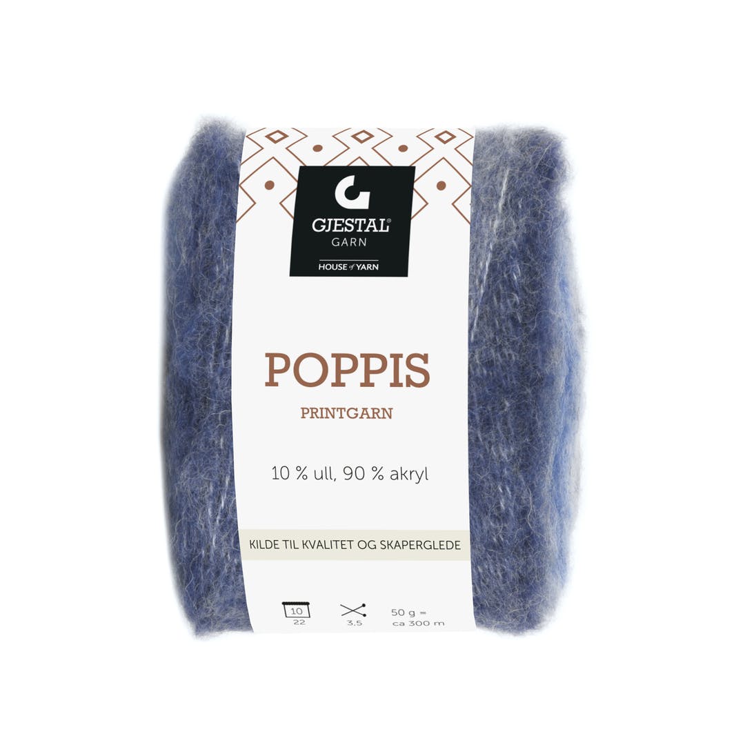 3103 Ljus/Mörk Denim Melerad, Poppis - 2