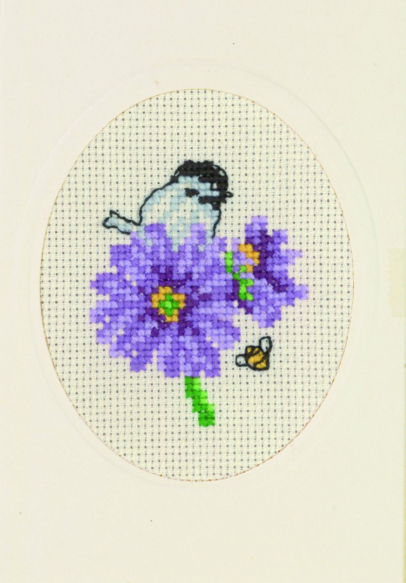 Blomsterkort, Lila