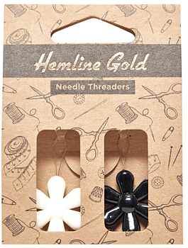 Nålpåträdare 2-pack, Hemline Gold