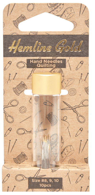 Quiltingnålar, Hemline Gold