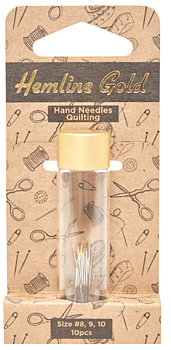 Quiltingnålar, Hemline Gold