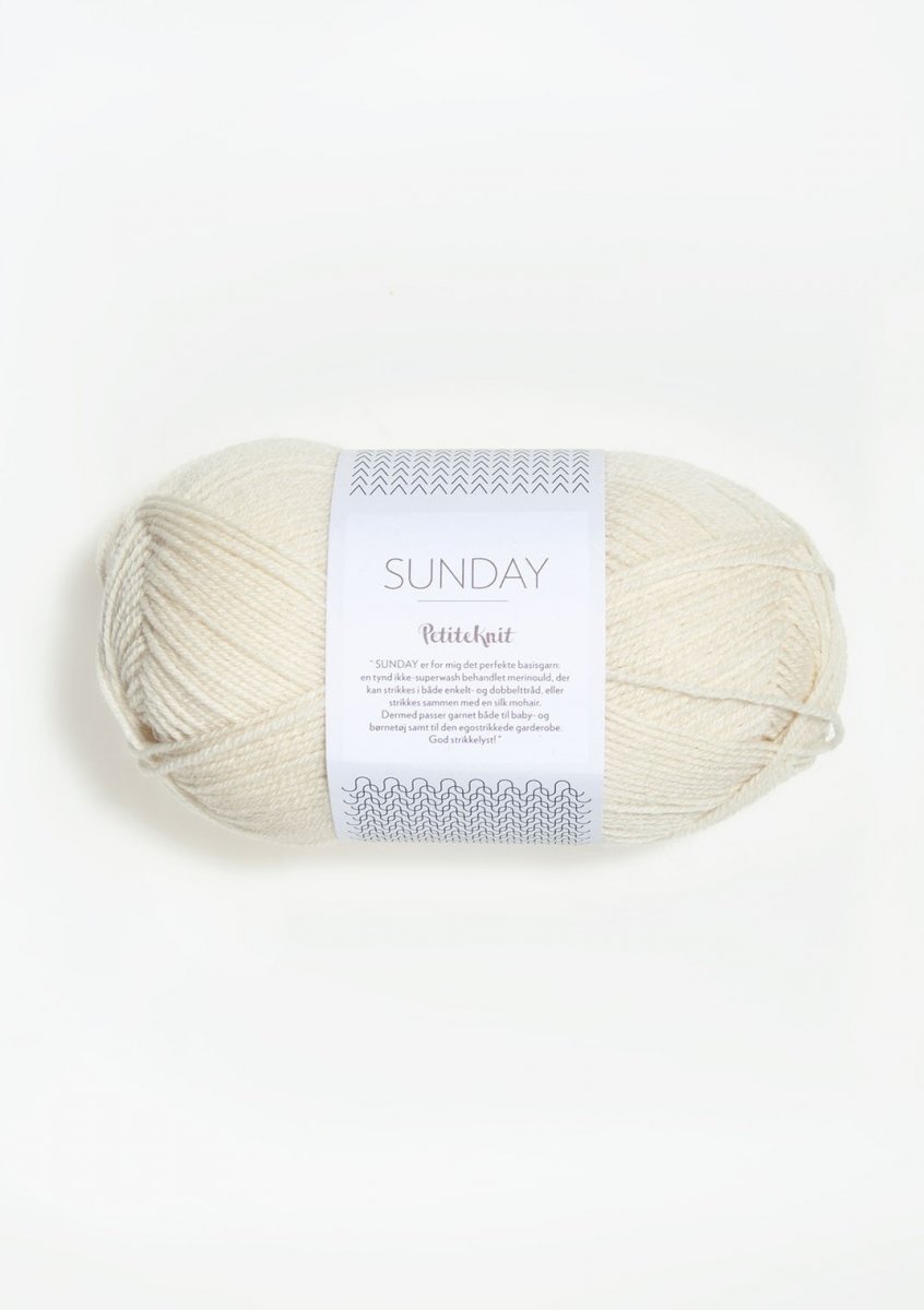 1012 Wipped Cream, Sunday PetiteKnit