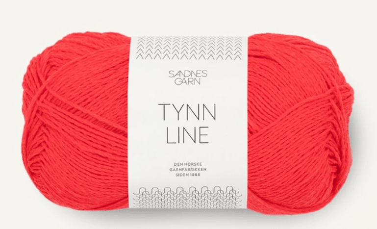 4108 Flame Scarlet, Tynn Line