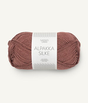 4043 Plommonrosa, Alpakka Silke -Utgår-